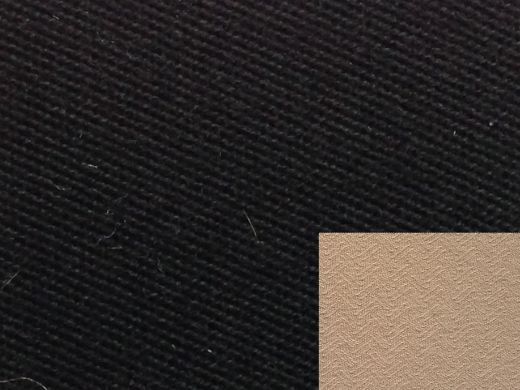 Picture of Cabrio Cloth on Beige - Mohair Hooding with beige backing